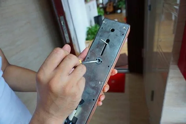 青松沃德指纹锁安装教程